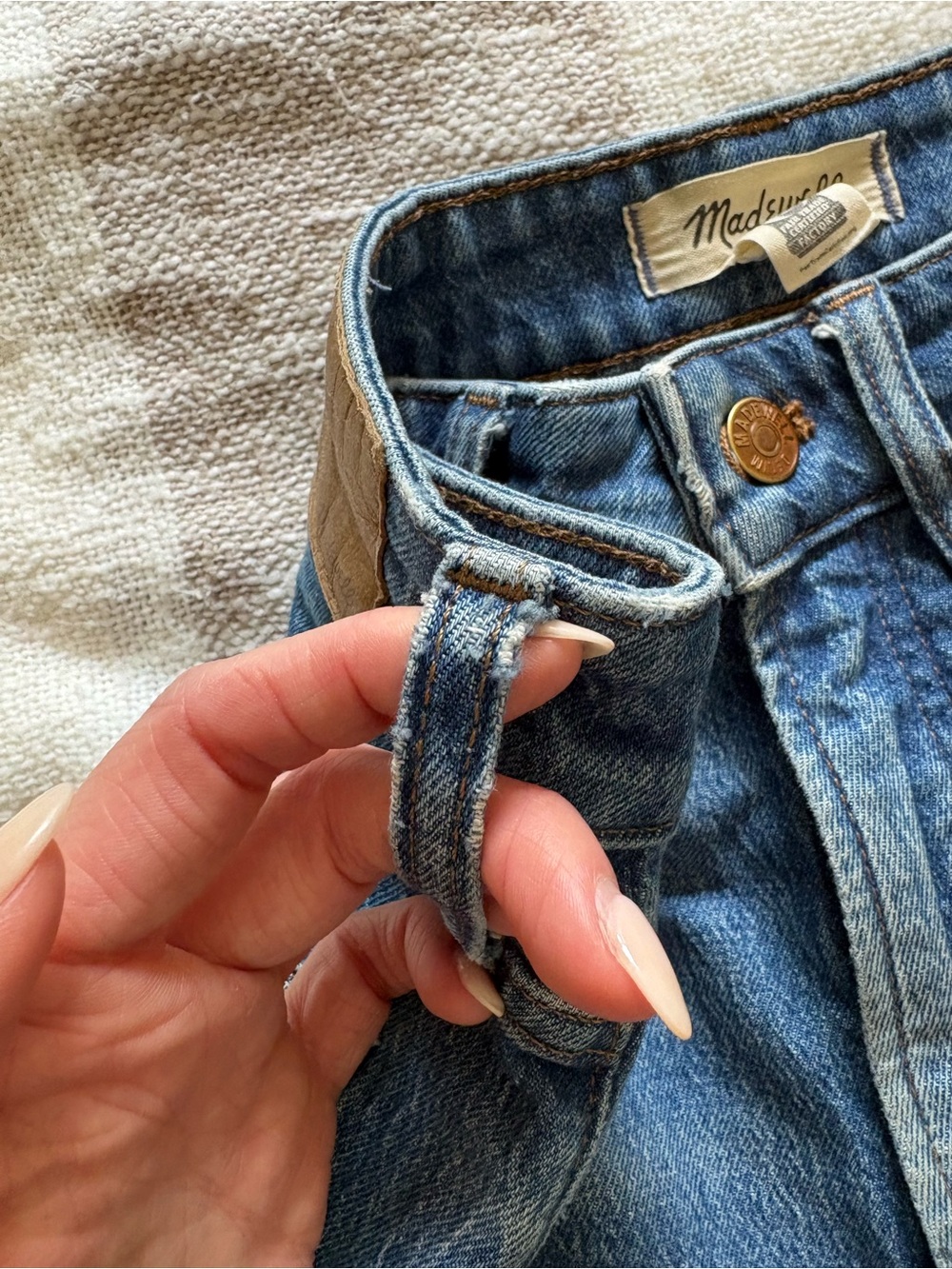 Madewell Curvy Perfect Vintage Wide Leg Crop Jean - Picture 5 of 11